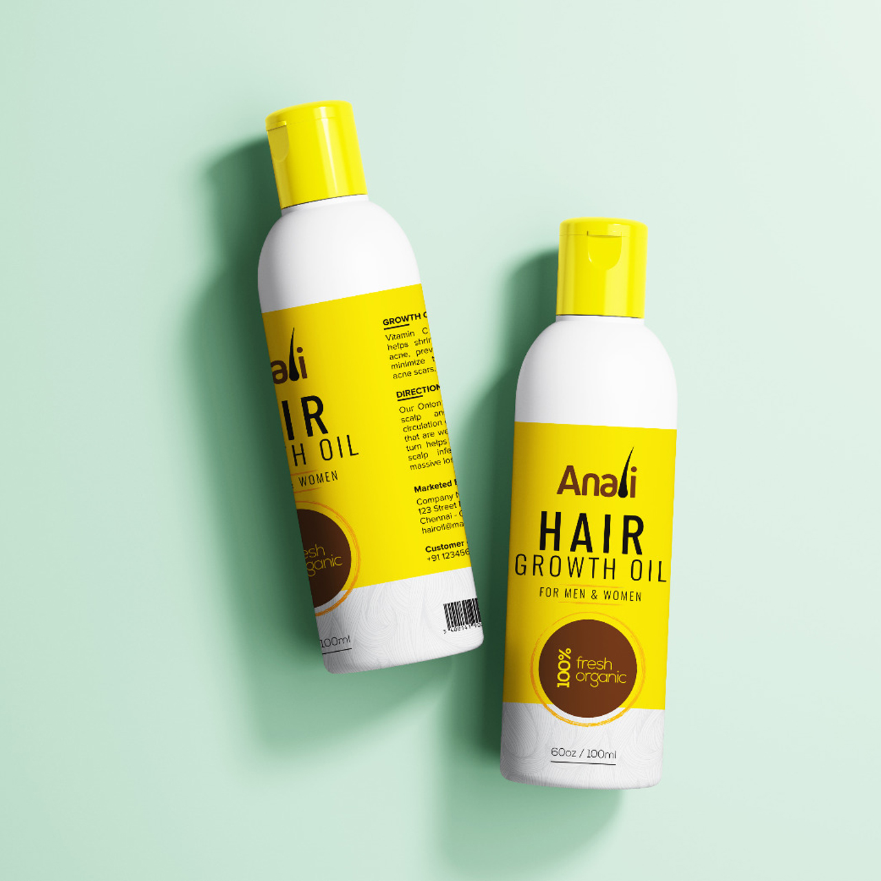 ANALI Hair Growth oil- For MEN